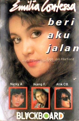 Emillia Contessa & Various Indonesia - Beri Aku Jalan Audio Kaset Blackboard