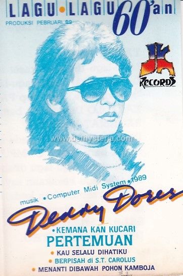 Deddy Dores - Lagu Lagu 60an Audio Kaset JK Records catnr. JK 8906 0390