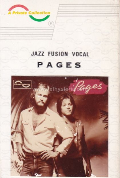 Pages - Jazz Fusion Vocal Audio Kaset A Private Collection catnr. J 096