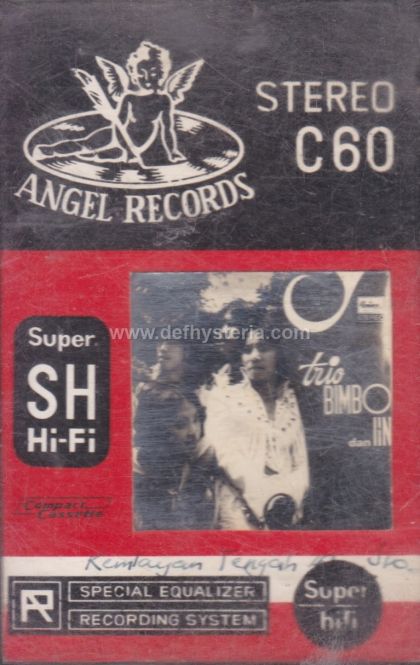 Trio Bimbo - Trio Bimbo Audio Kaset Angel Records