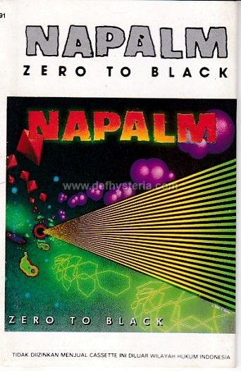 Napalm - Zero To Black Audio Kaset SPV catnr. KG 0950791