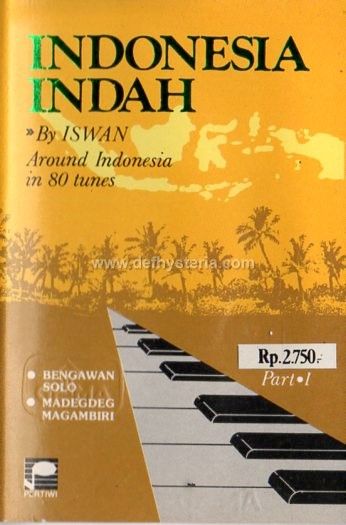 Iswan - Indonesia Indah - Around Indonesia in 80 Tunes Audio Kaset Pertiwi catnr. P 001