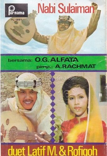 Rofiqoh Dharto Wahab & Latif M. - Orkes Gambus Al Fata - Nabi Sulaiman Audio Kaset Purnama