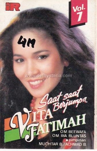 Vita Fatimah & Orkes Melayu Beewafa - Orkes Melayu Ria Bluntas - Saat Saat Berjumpa Vol. 7 Audio Kaset Insan Record