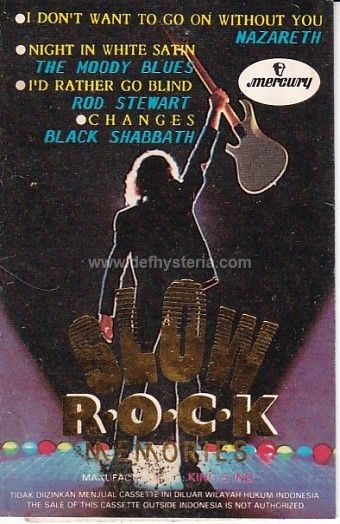 Slow Rock - Memories Audio Kaset Polygram catnr. MC-0610689 840 527 4