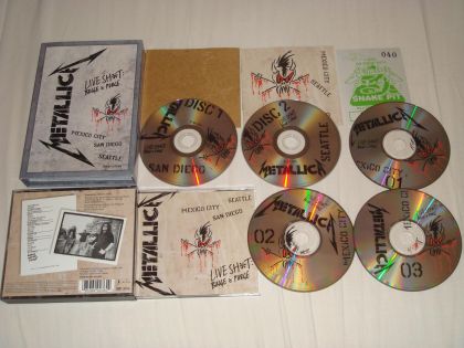 Metallica - Live Shit: Binge & Purge (disc 1) on Collectorz.com Core Music