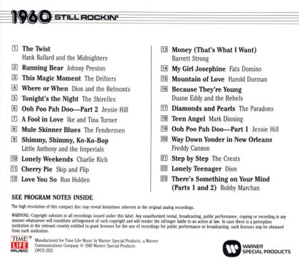 Various Artists - ROCK 'N' ROLL ERA: 1960 Still Rockin' on Collectorz ...